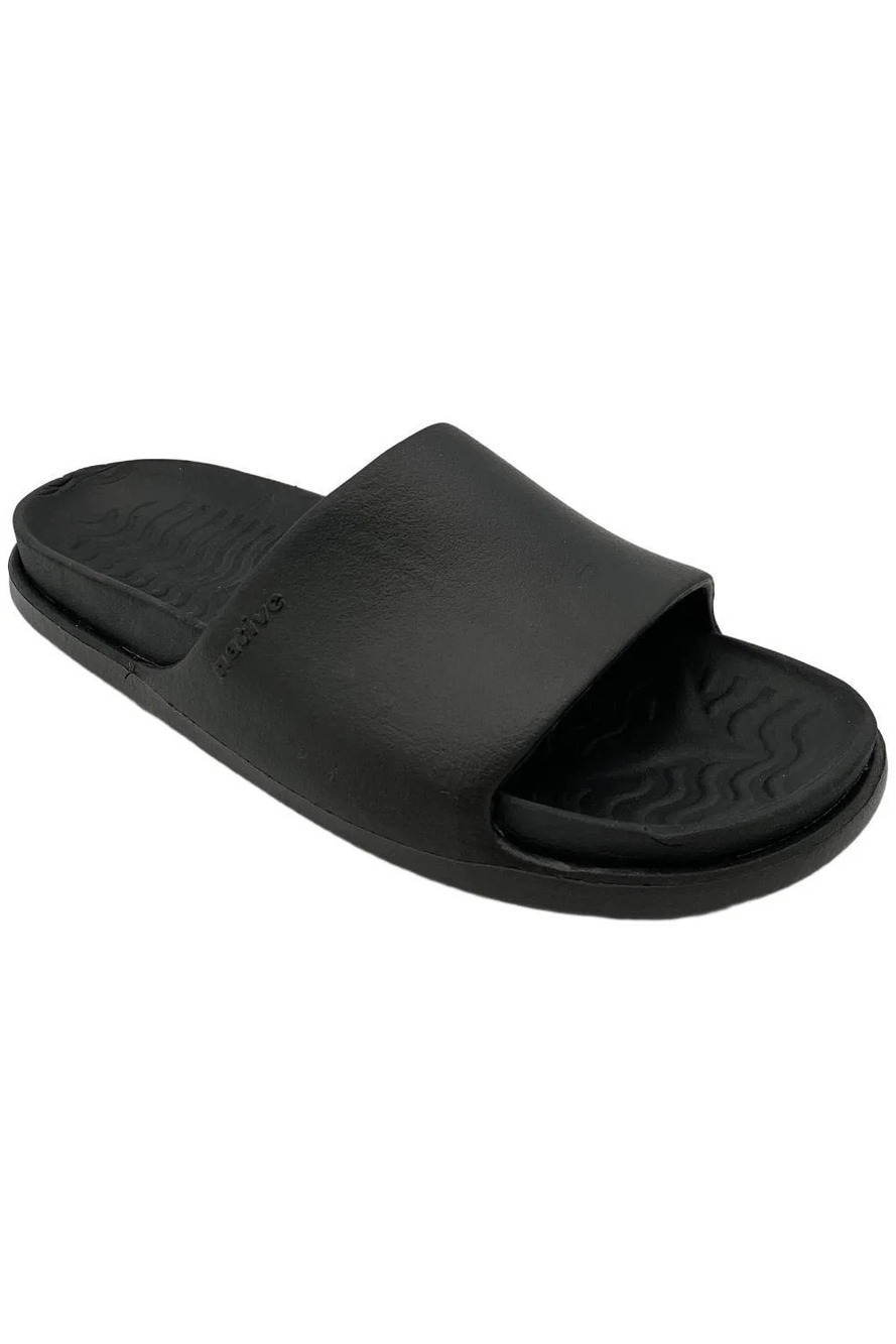 Native Shoes Women's Spencer LX Sugarlite Sandals Black - Medium